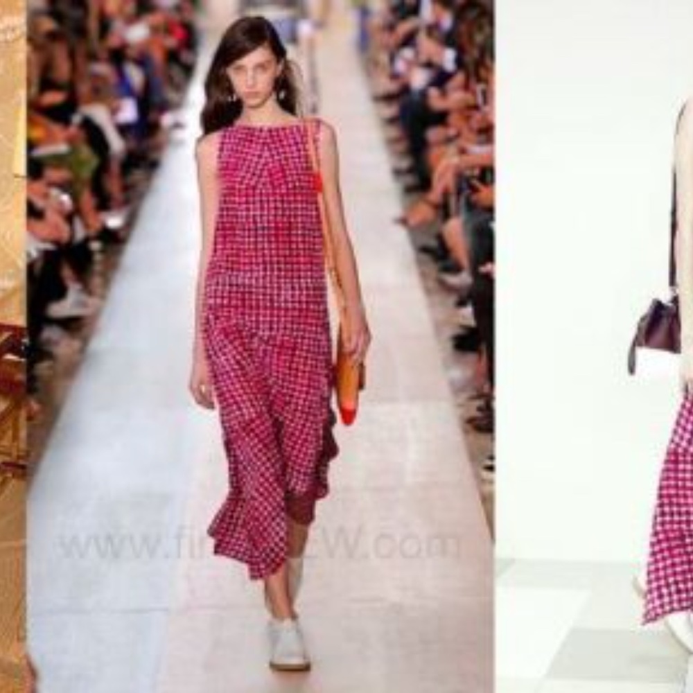 Tory Burch Silk Sonda Dress Runway Tea Length